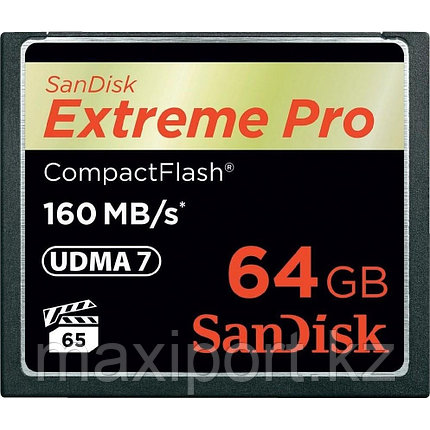 CompactFlash Card Sandisk extreme pro 64GB 160MB/S, фото 2