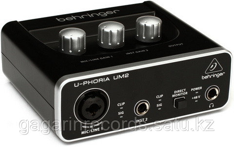 Звуковая карта Behringer U-Phoria UM2 - фото 1 - id-p66339155