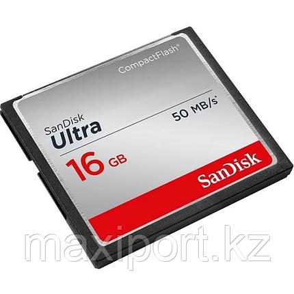 Compactflash Card Sandisk ultra 16GB  50MB/S, фото 2