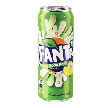 Fanta Cream Soda Крем сода 330ml Slim (24шт-упак)