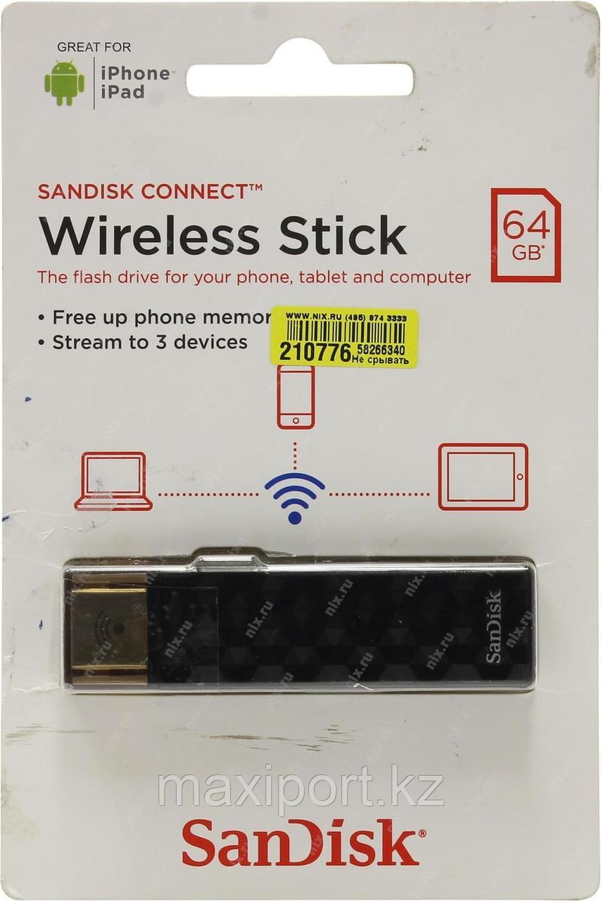 Usb Flash Wireless Stick Sandisk 64GB - фото 1 - id-p66344271