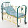 Кровать детская 2-х секционная с регулировкой высоты и наклона ложа. КМФД-7310 Оранж., фото 2