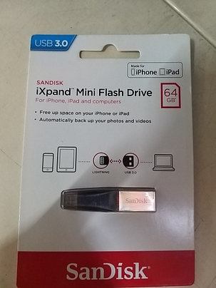 Sandisk iXpand Mini Flash Drive 64GB USB3.0, фото 2