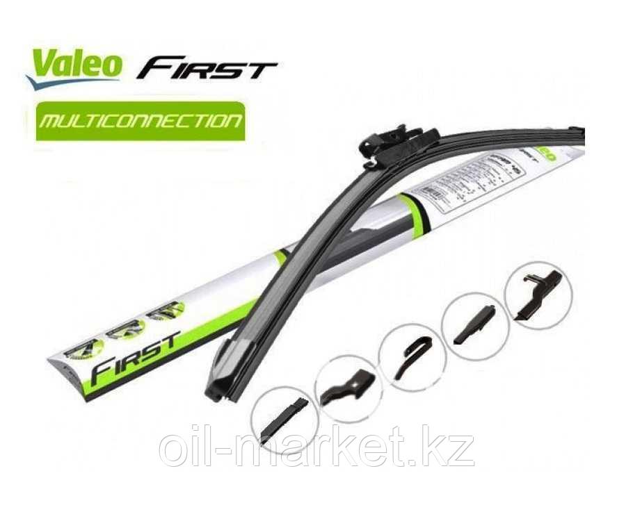 Щетка стеклоочистителя (475мм) бескаркасная First Pyramid Multiconnection VALEO