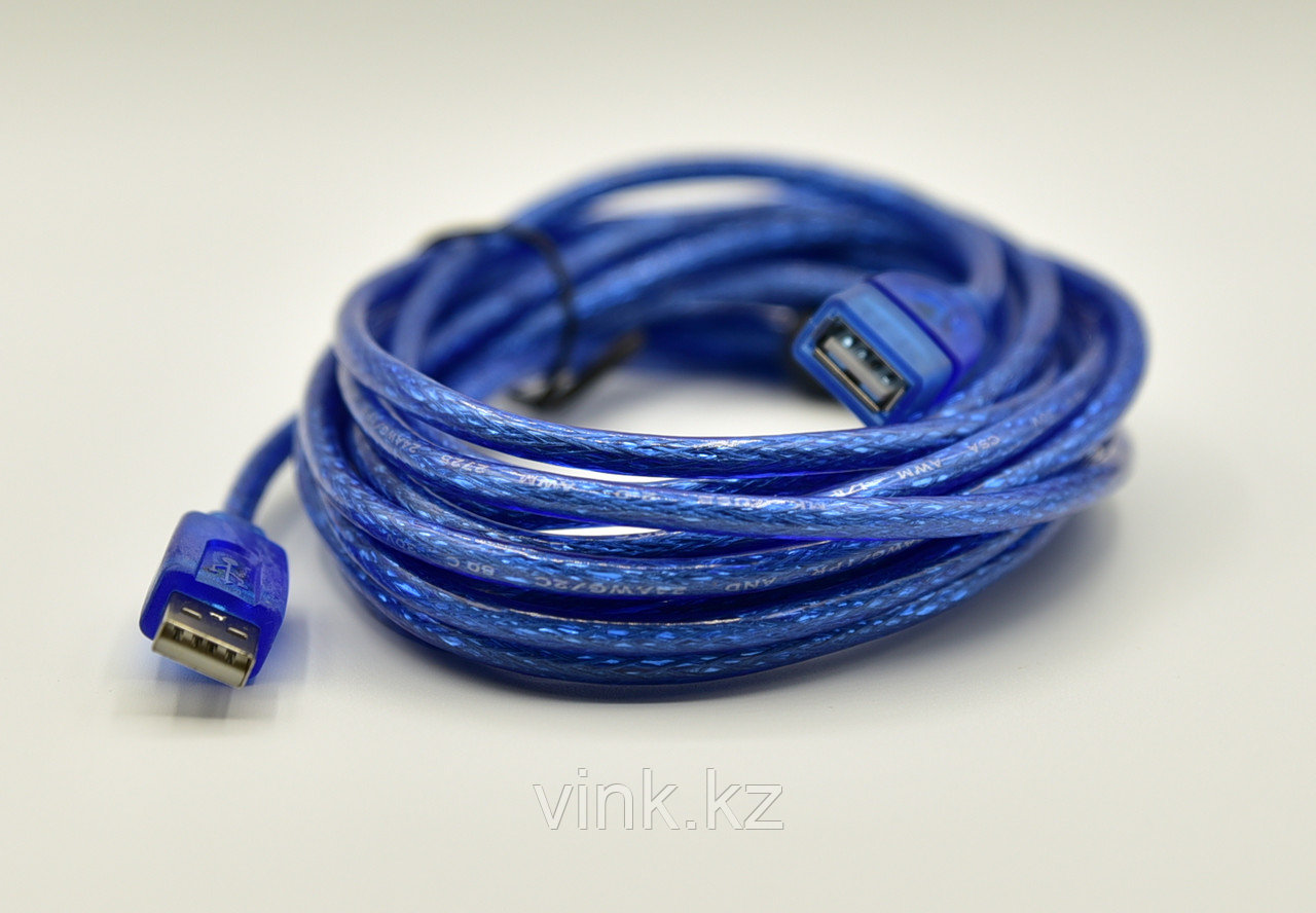 Шнур USB, удлинитель 1,5 м, фото 1