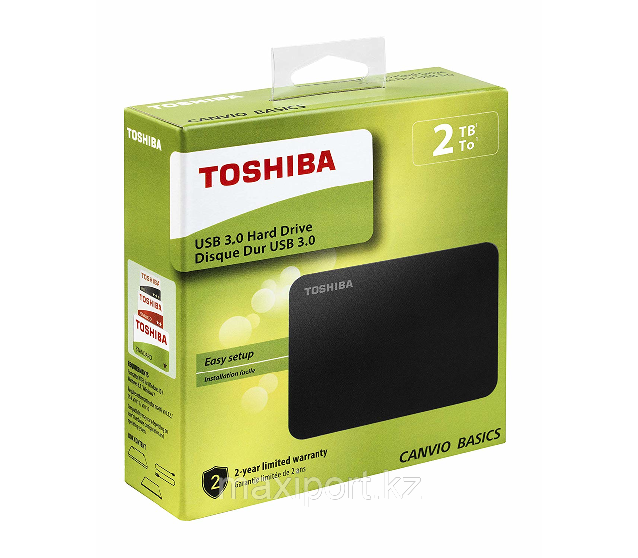 Toshiba canvio basics  2TB USB3.0 Hard Drive