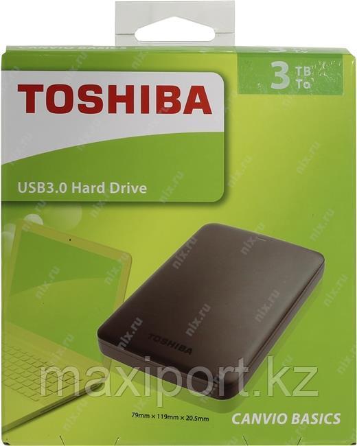 Toshiba canvio basics 3TB USB3.0 Hard Drive - фото 1 - id-p66357889