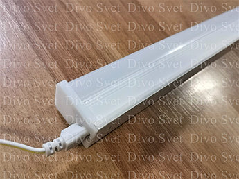 Светодиодный линейный светильник Т8 30W, 900мм. Линейный светильник Т8, аналог светильника с лампой Т8.