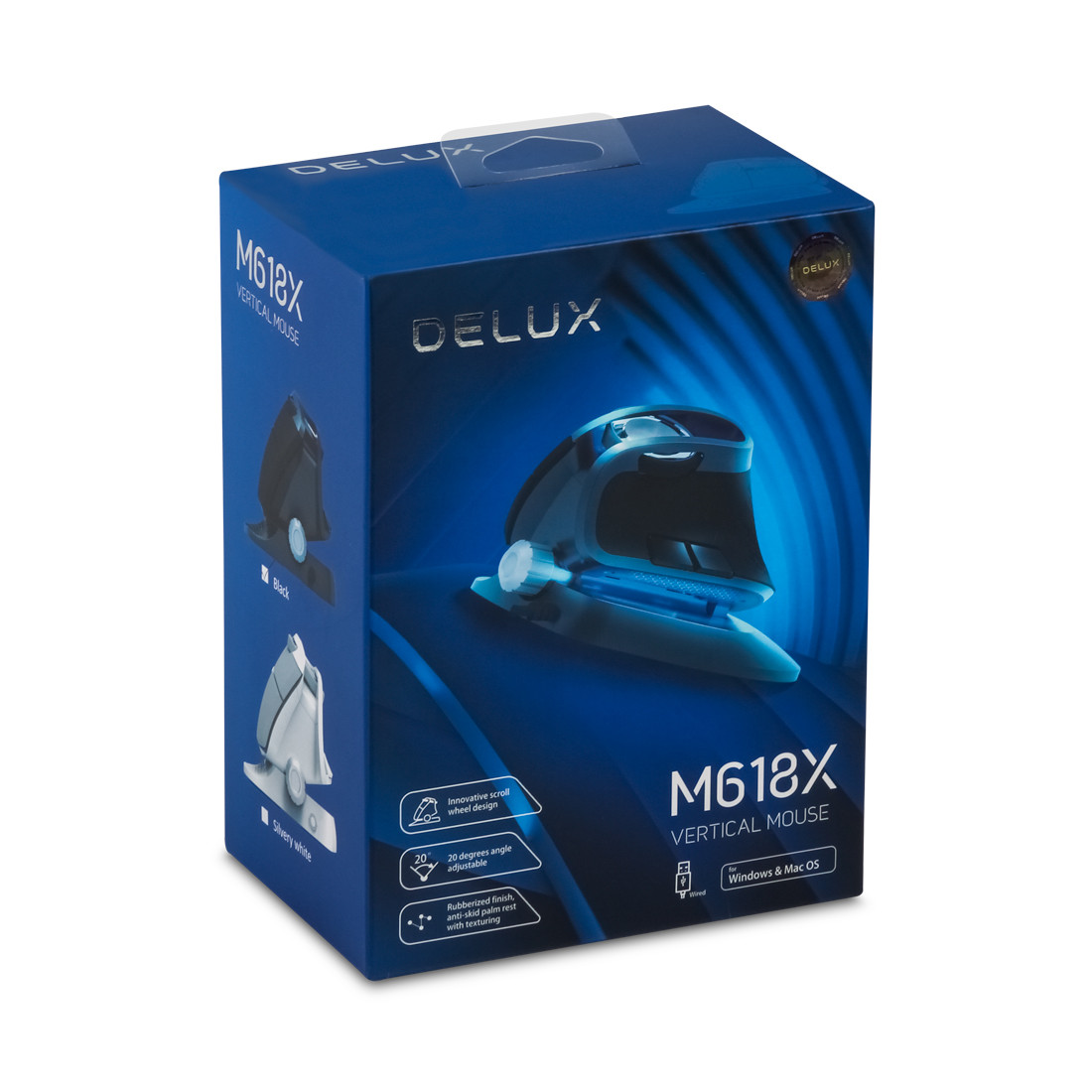 Компьютерная мышь Delux DLM-618OUB - фото 3 - id-p66384411
