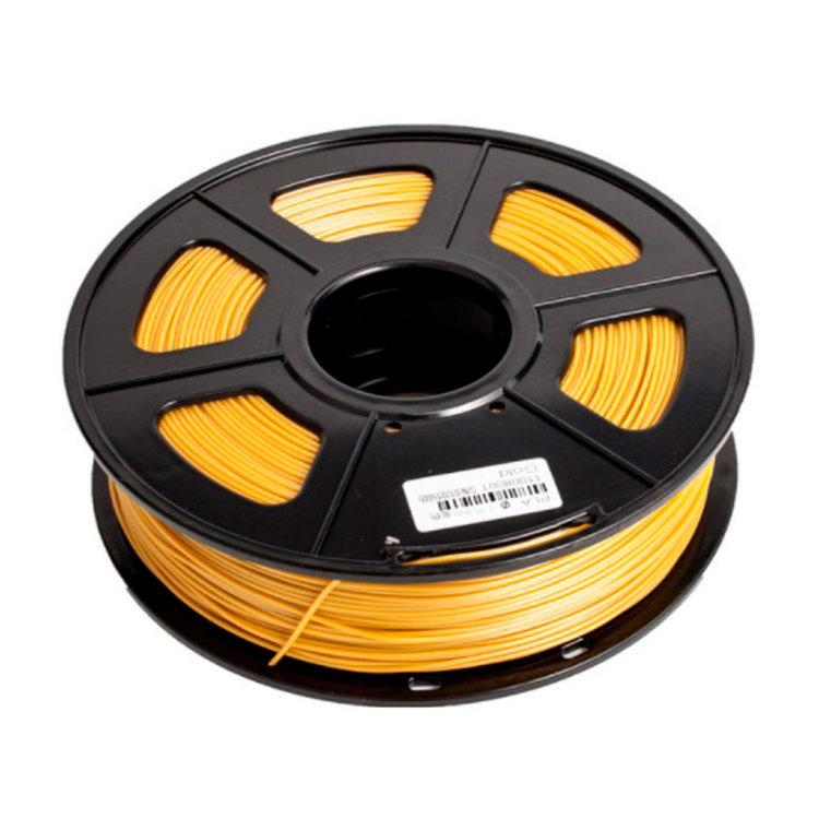 Пластик для 3D принтеров PLA+, SUNLU, золотистый