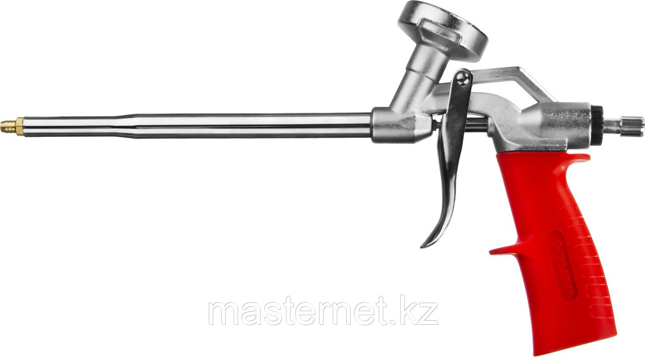 Пистолет "СТАНДАРТ" для монтажной пены, металлический корпус, ЗУБР - фото 1 - id-p64233928