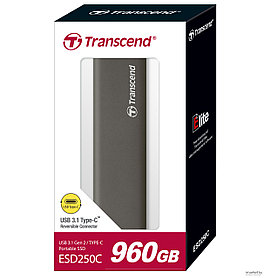 Portable SSD Transcend ESD250C 960GB  USB3.1 Type-C  для майнинга