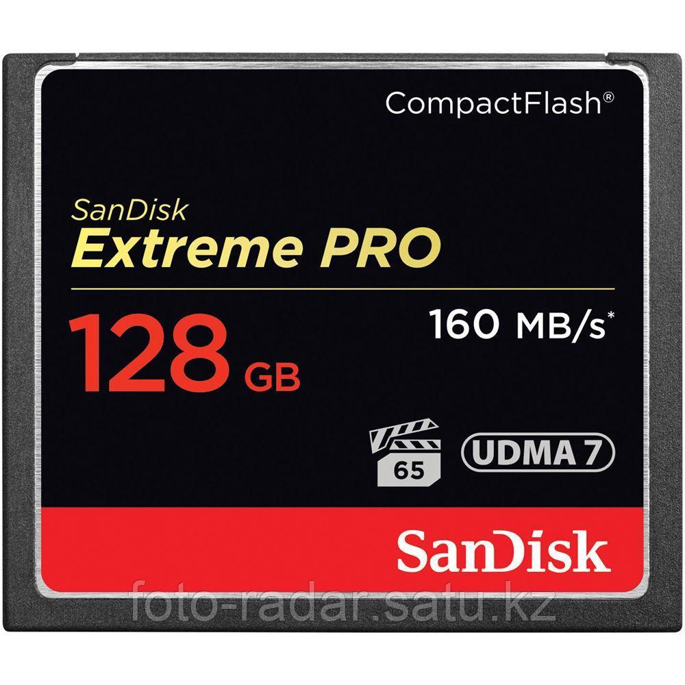 Карта Памяти Sandisk Extreme Pro 160MB/S, Тип: Compact Flash, 128 Гб - фото 1 - id-p66395841