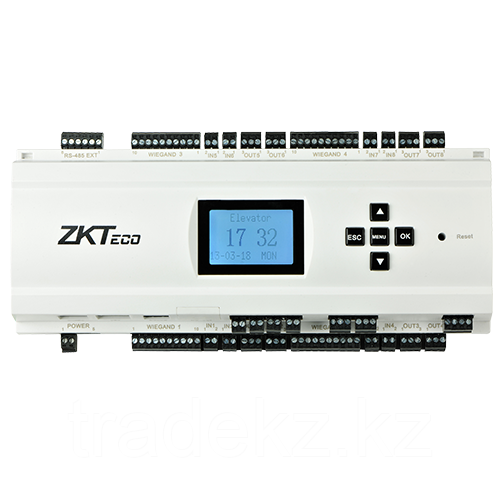 Контроллер для управления доступом в лифт ZKTeco EC10 - фото 3 - id-p66395842
