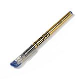 Ручка гелевая, 0.5 мм, синяя, игольчатый пишущий узел, «Золото», фото 3