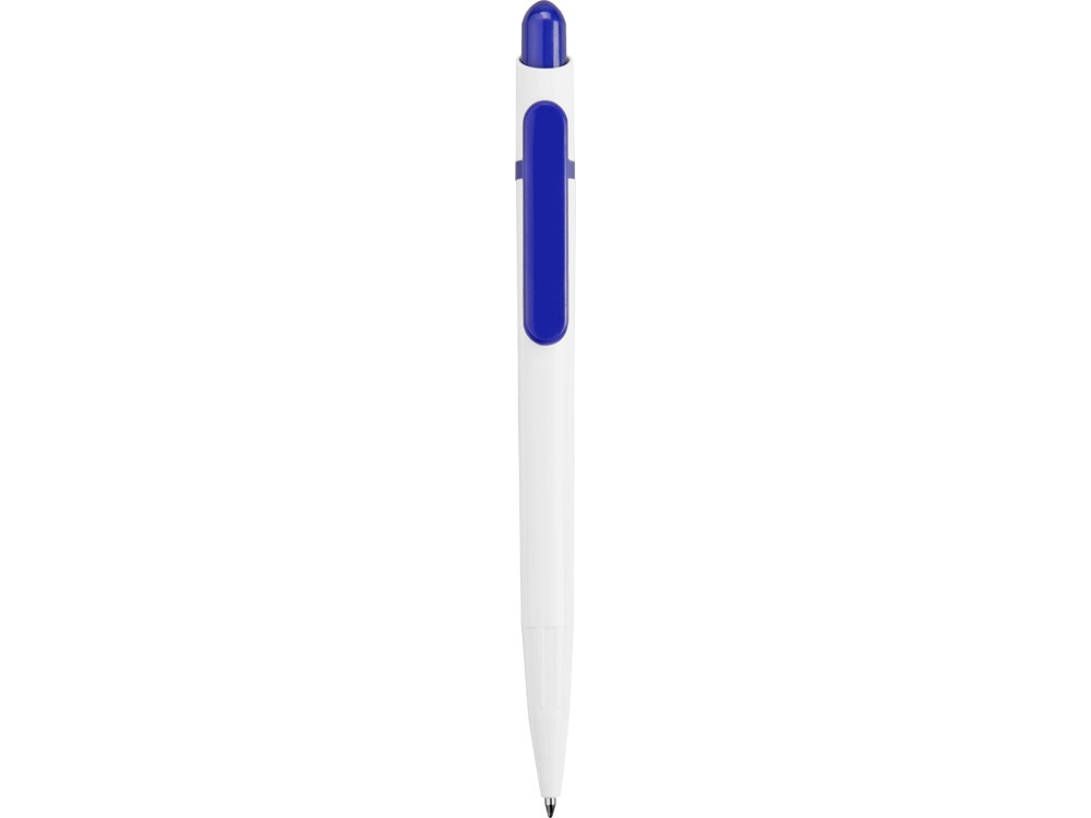 Ручка шариковая Этюд, белый/синий - фото 2 - id-p55506718