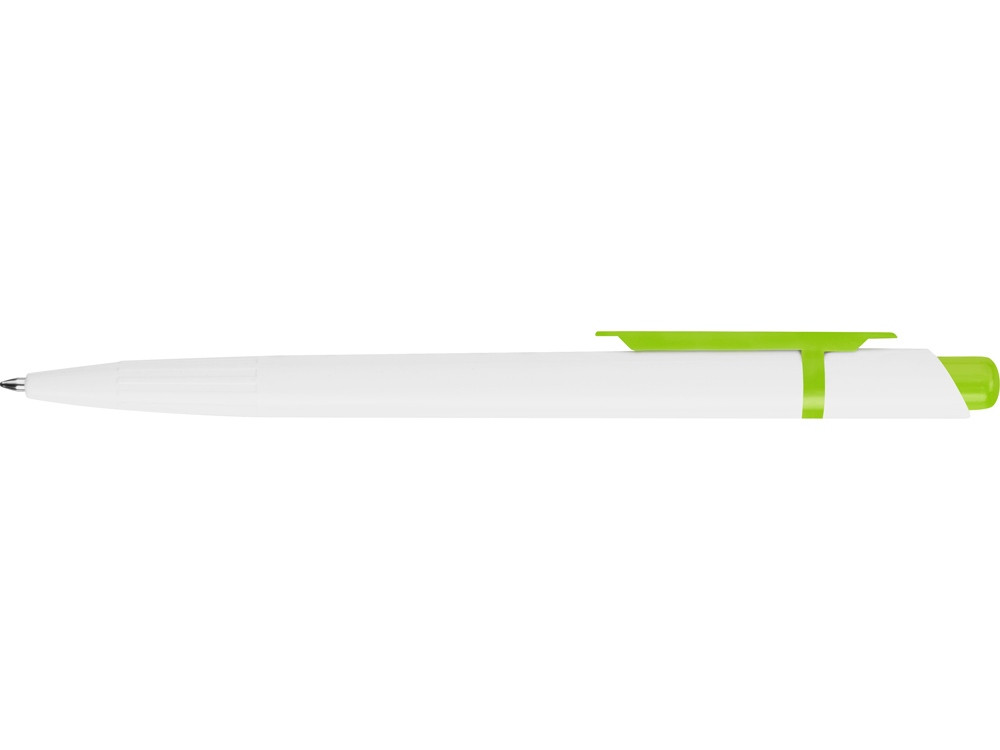 Ручка шариковая Этюд, белый/зеленое яблоко - фото 4 - id-p60491356