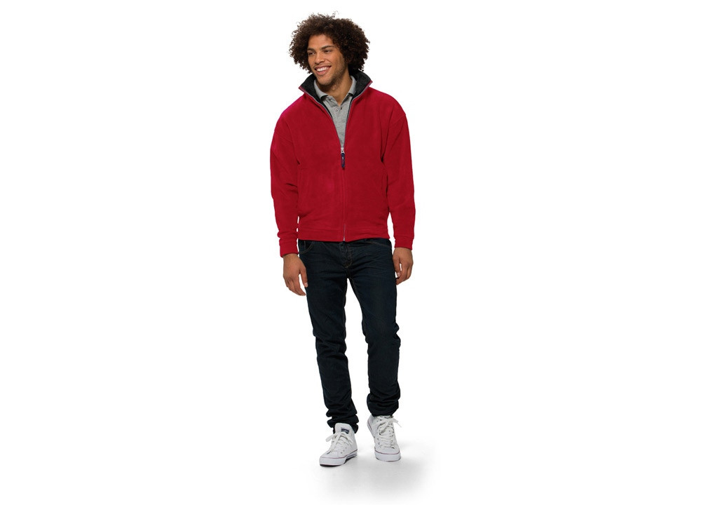 Куртка флисовая Nashville мужская, красный/пепельно-серый - фото 8 - id-p55507059
