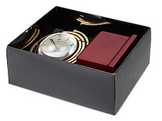 Часы Disk, коричневый/золотистый, фото 3