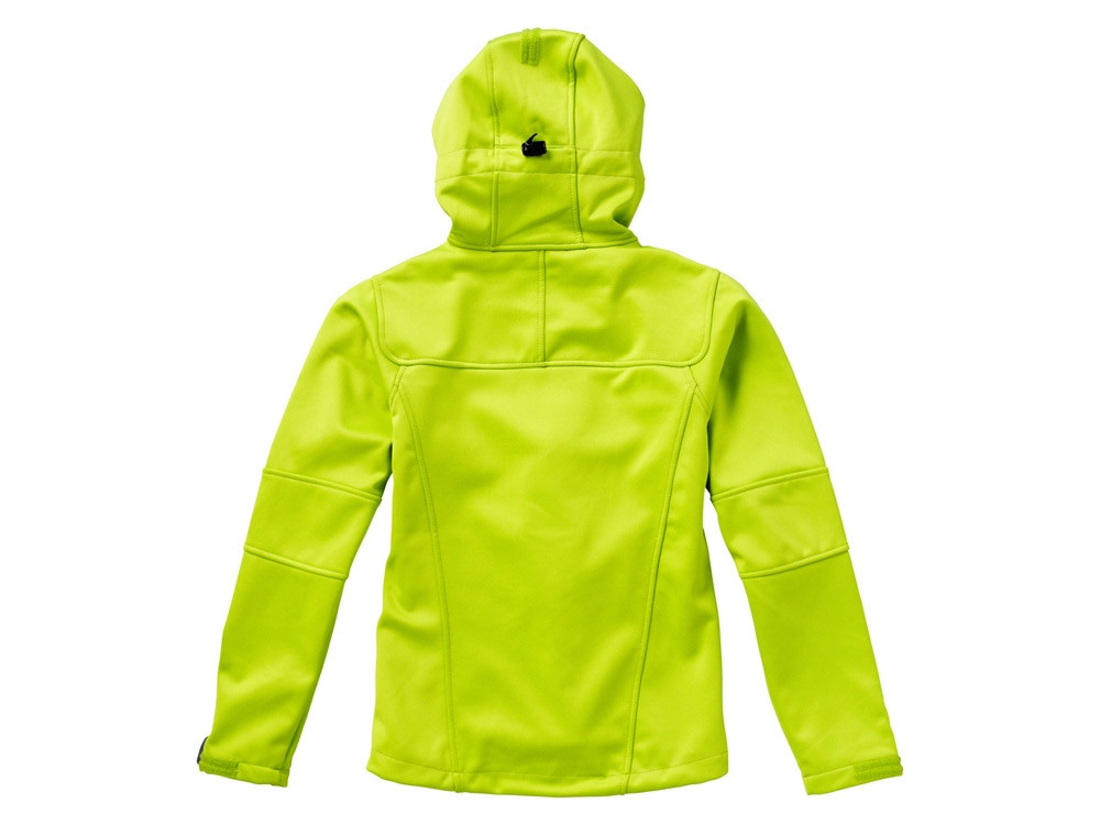 Куртка софтшел Match женская, св.зеленый/серый - фото 4 - id-p60492047