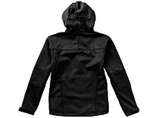 Куртка софтшел Match мужская, черный/серый, фото 3