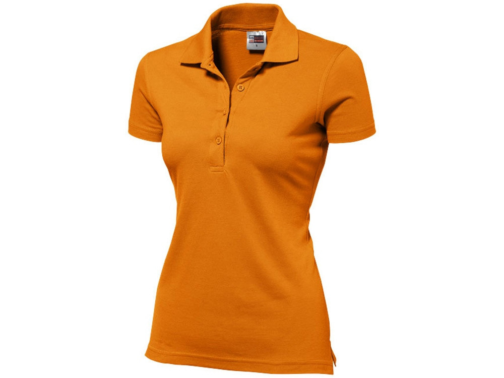 Рубашка поло First женская, оранжевый - фото 1 - id-p60492141