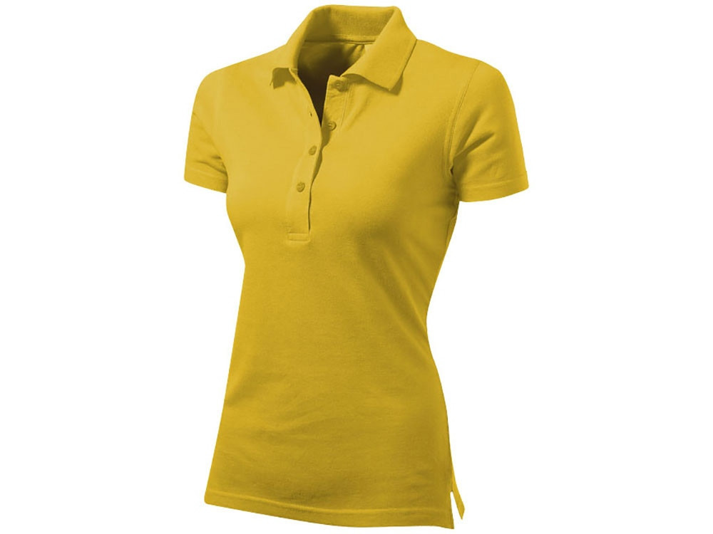 Рубашка поло First женская, золотисто-желтый - фото 6 - id-p60492148