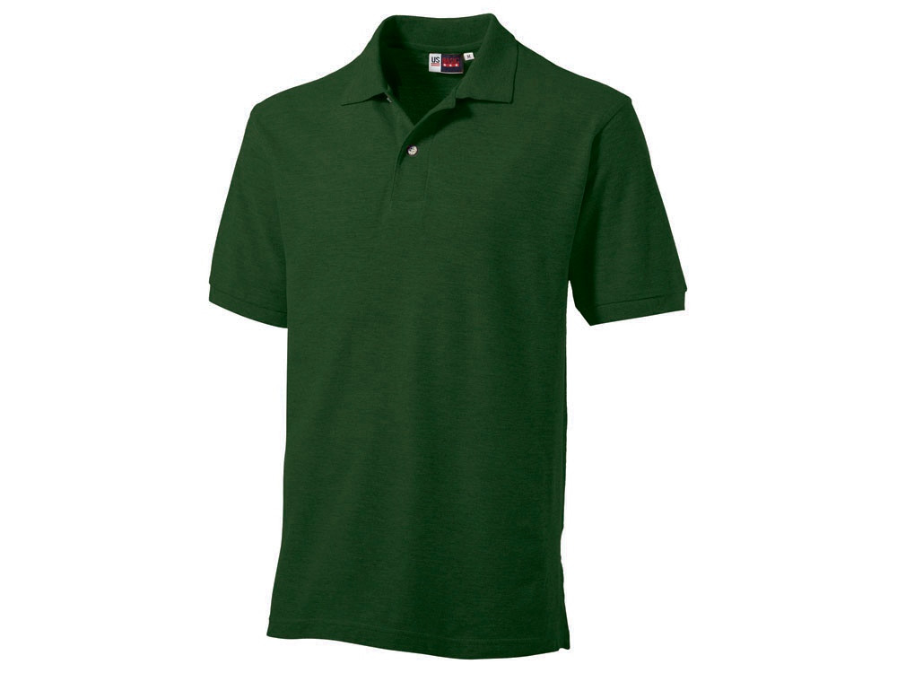 Рубашка поло Boston мужская, бутылочный зеленый - фото 1 - id-p60492231