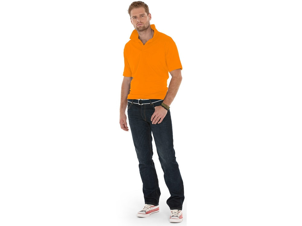 Рубашка поло Boston мужская, оранжевый - фото 2 - id-p55507934