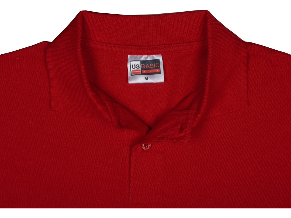 Рубашка поло First мужская, красный - фото 5 - id-p55508059