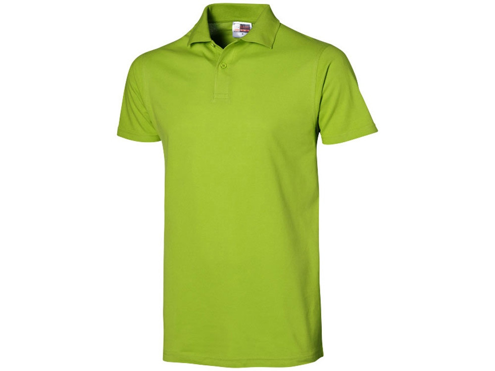 Рубашка поло First мужская, зеленое яблоко - фото 1 - id-p55508072
