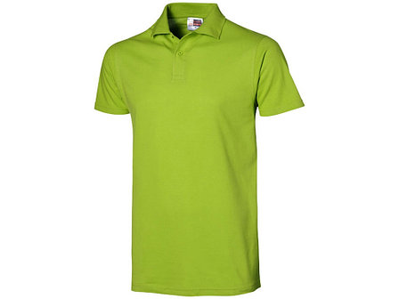 Рубашка поло First мужская, зеленое яблоко, фото 2