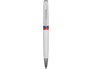 Ручка шариковая Отчизна, белый/триколор, фото 2