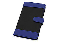 Визитница Эсмеральда на 60 визиток, черный/синий