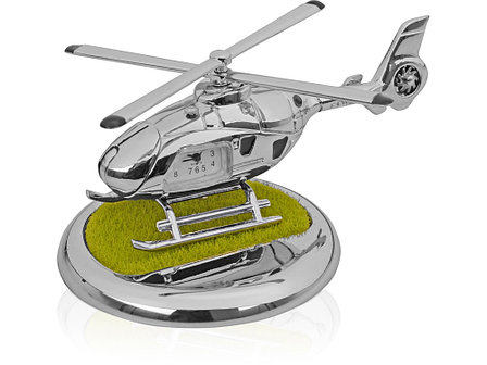Часы Вертолет, серебристый, фото 2