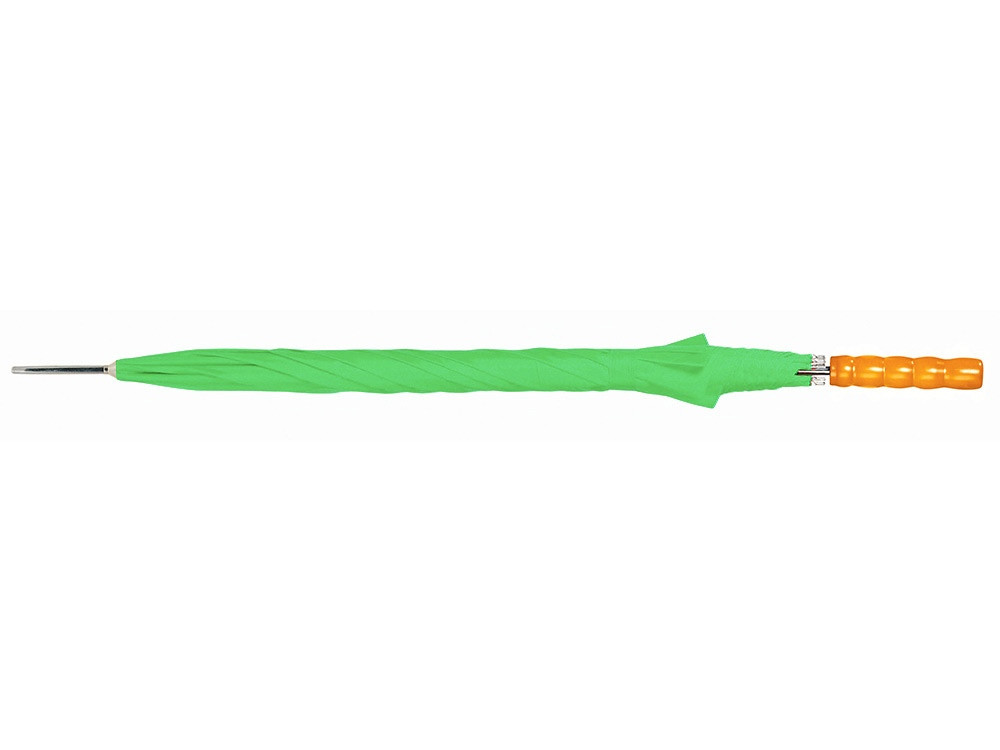 Зонт-трость Lisa полуавтомат 23, ярко-зеленый - фото 2 - id-p60493596
