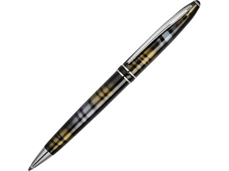 Ручка шариковая Ungaro модель Ornato в футляре, черный/пятнистый, фото 2