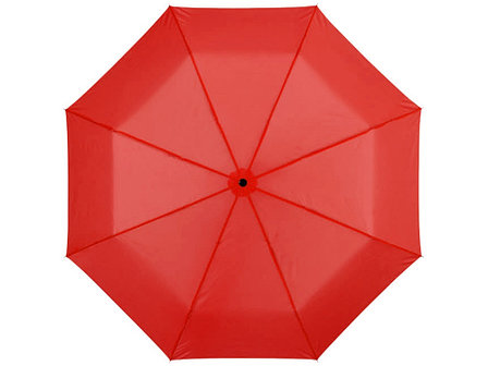 Зонт Ida трехсекционный 21,5, красный, фото 2