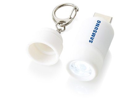 Мини-фонарь Avior с зарядкой от USB, белый, фото 2