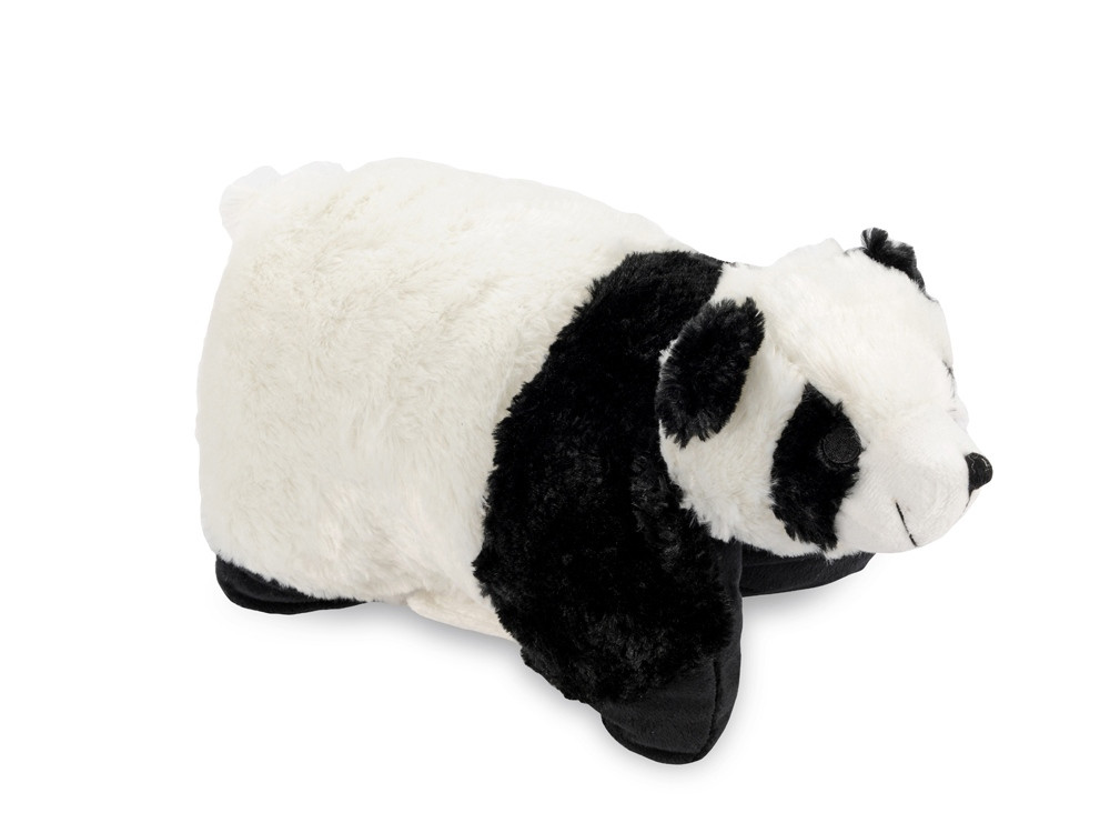 Подушка под голову Панда. С помощью липучки превращается в мягкую игрушку - фото 3 - id-p60496301