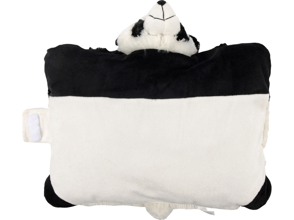 Подушка под голову Панда. С помощью липучки превращается в мягкую игрушку - фото 4 - id-p60496301