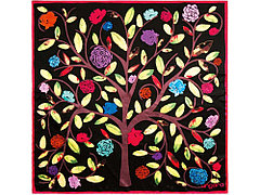 Платок шелковый Ungaro модель Albero della Vita