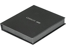 Блокнот с флеш-картой USB 2.0 на 4 Гб Cerruti 1881, черный, фото 3