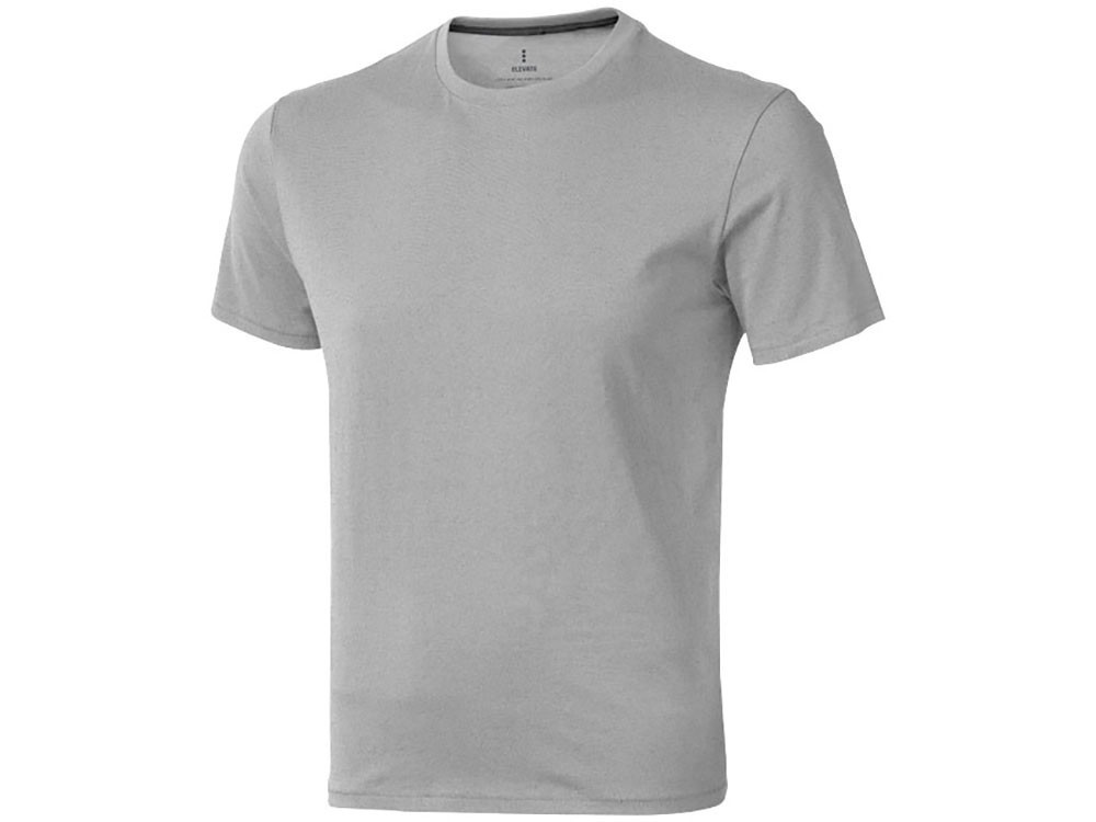 Nanaimo мужская футболка с коротким рукавом, серый меланж - фото 1 - id-p55513041