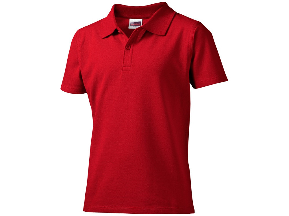 Рубашка поло First детская, красный - фото 1 - id-p55513888