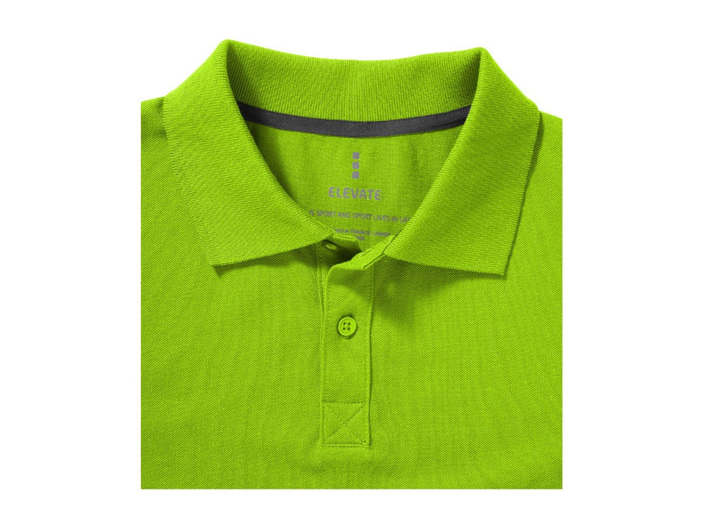 Рубашка поло Seller мужская, зеленое яблоко - фото 5 - id-p55513972