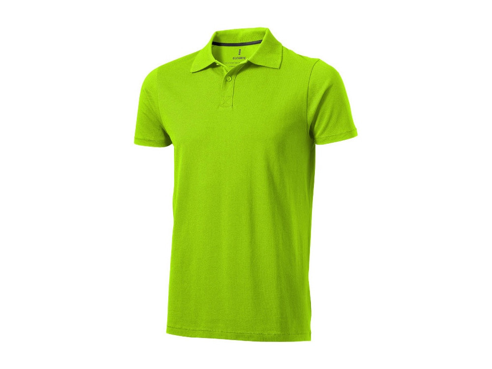 Рубашка поло Seller мужская, зеленое яблоко - фото 1 - id-p55513973