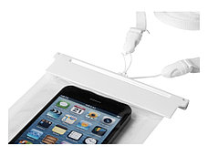 Чехол водонепроницаемый Splash для смартфонов, прозрачный/белый, фото 3