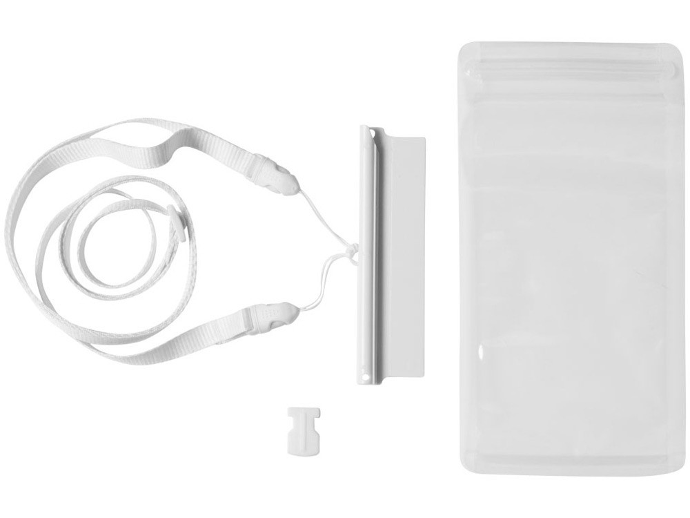 Чехол водонепроницаемый Splash для смартфонов, прозрачный/белый - фото 5 - id-p55514697
