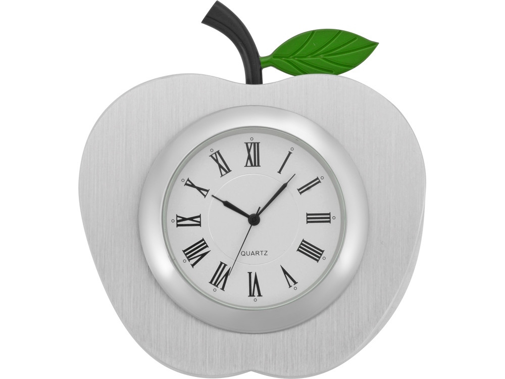 Часы настольные Серебряное яблоко, серебристый - фото 3 - id-p60498450